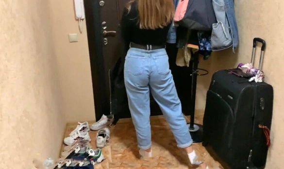 Проводил домой молодую незнакомку и она дала ему оттрахать как захочет!